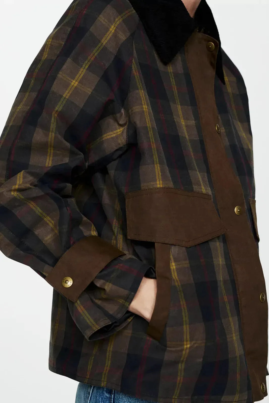 Tessa - Classic Plaid Tailored Jacket