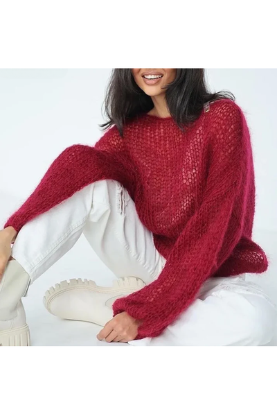 Gabi Mesh Sweater
