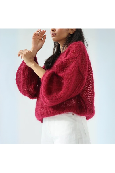 Gabi Mesh Sweater