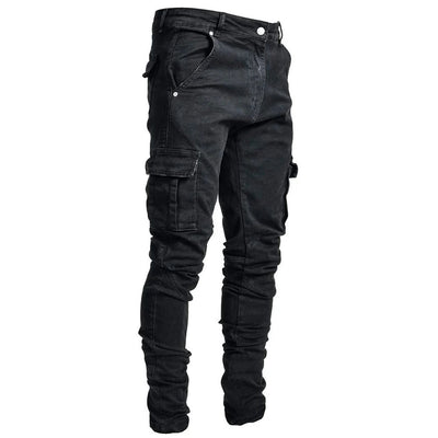 William - Stretch Jeans with Multiple Pockets