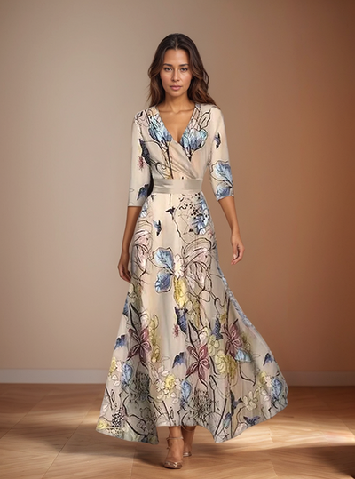 Lorraine | Floral print dress