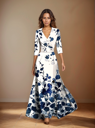 Lorraine | Floral print dress