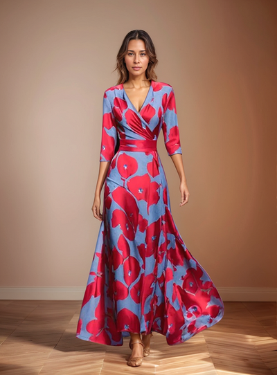 Lorraine | Floral print dress