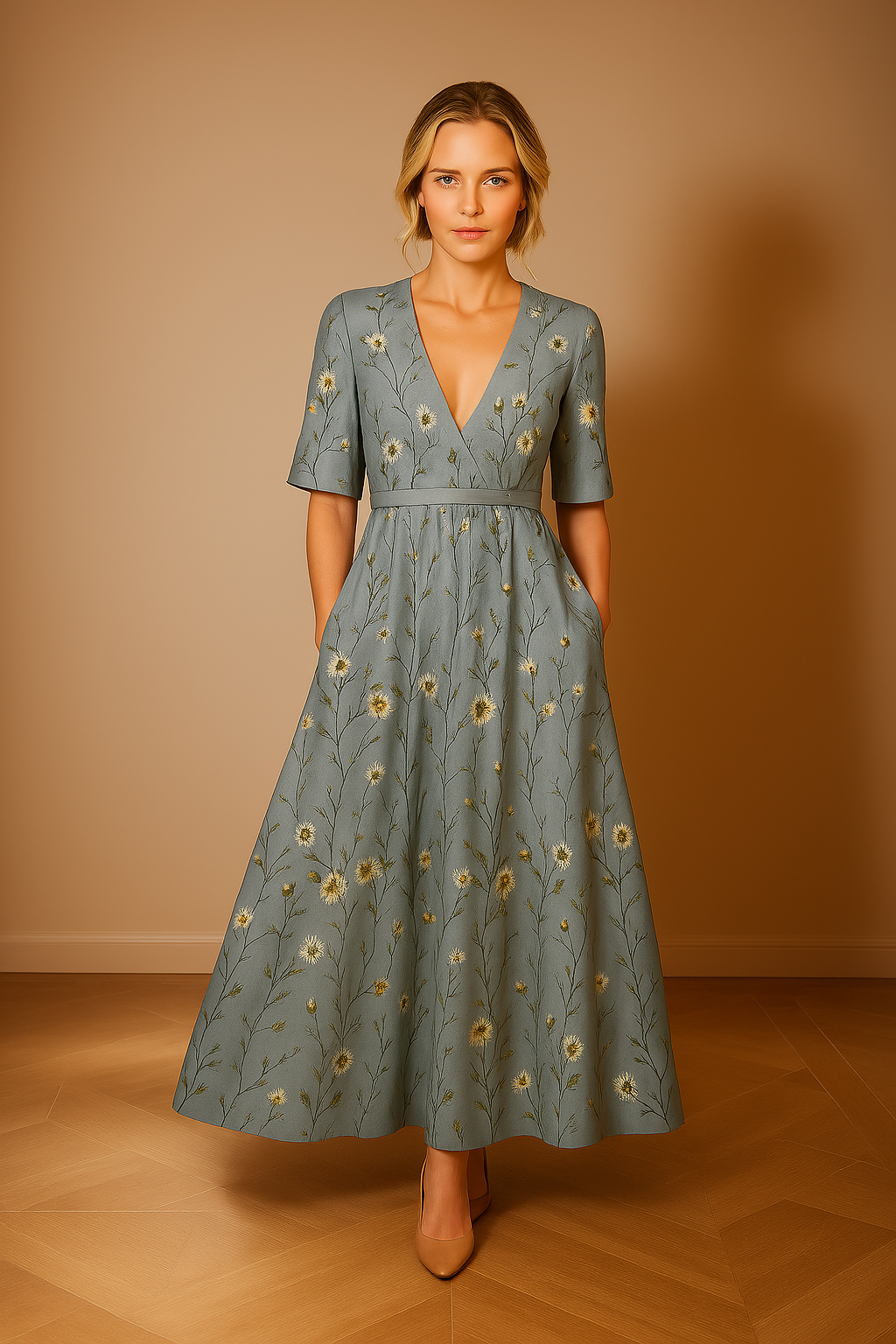 Lorraine | Floral print dress