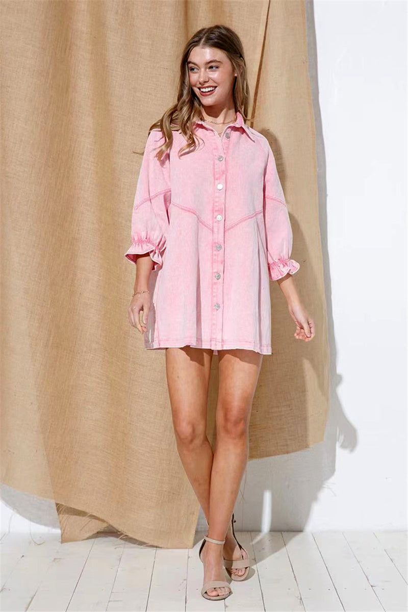 The Effortless Denim Dress