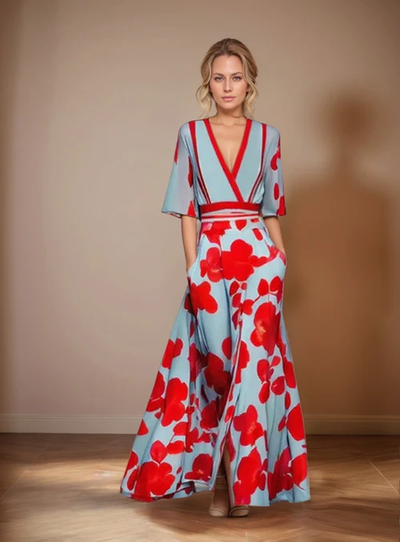 Lorraine | Floral print dress